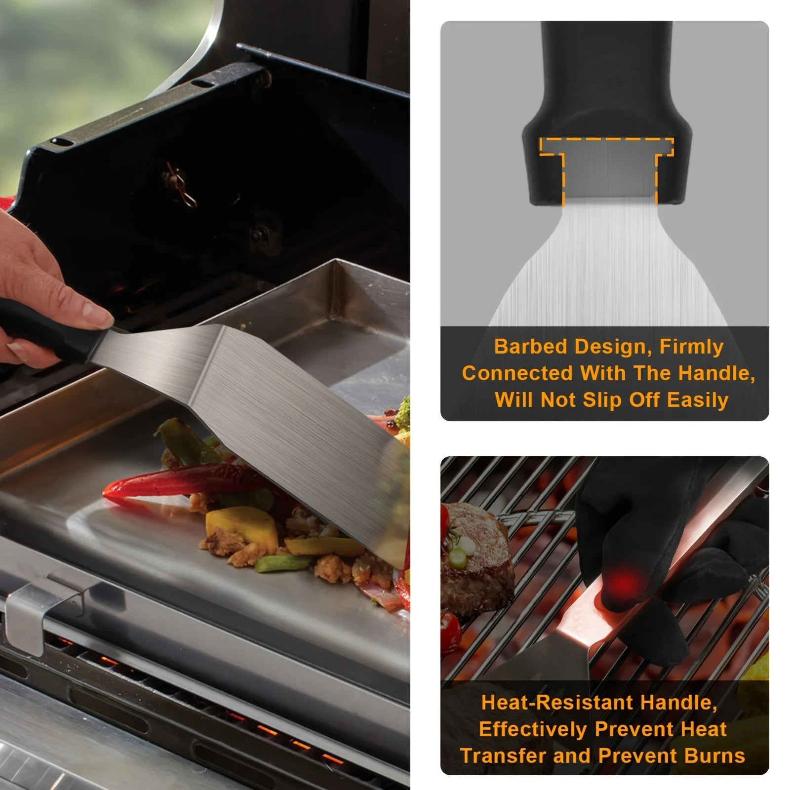 15-Piece Stainless Steel Grill Tool Set for Outdoor Cooking - Health and Tech Solutions 25