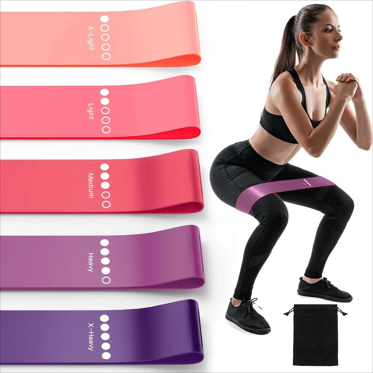 CN Resistance Bands for Exercise and Physical Therapy Loops - Health and Tech Solutions 25